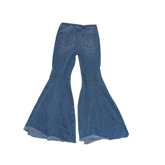 Beautiful WE THE FREE Free People Free People Just Float On Flare High Rise Supe - Picture 5 of 8